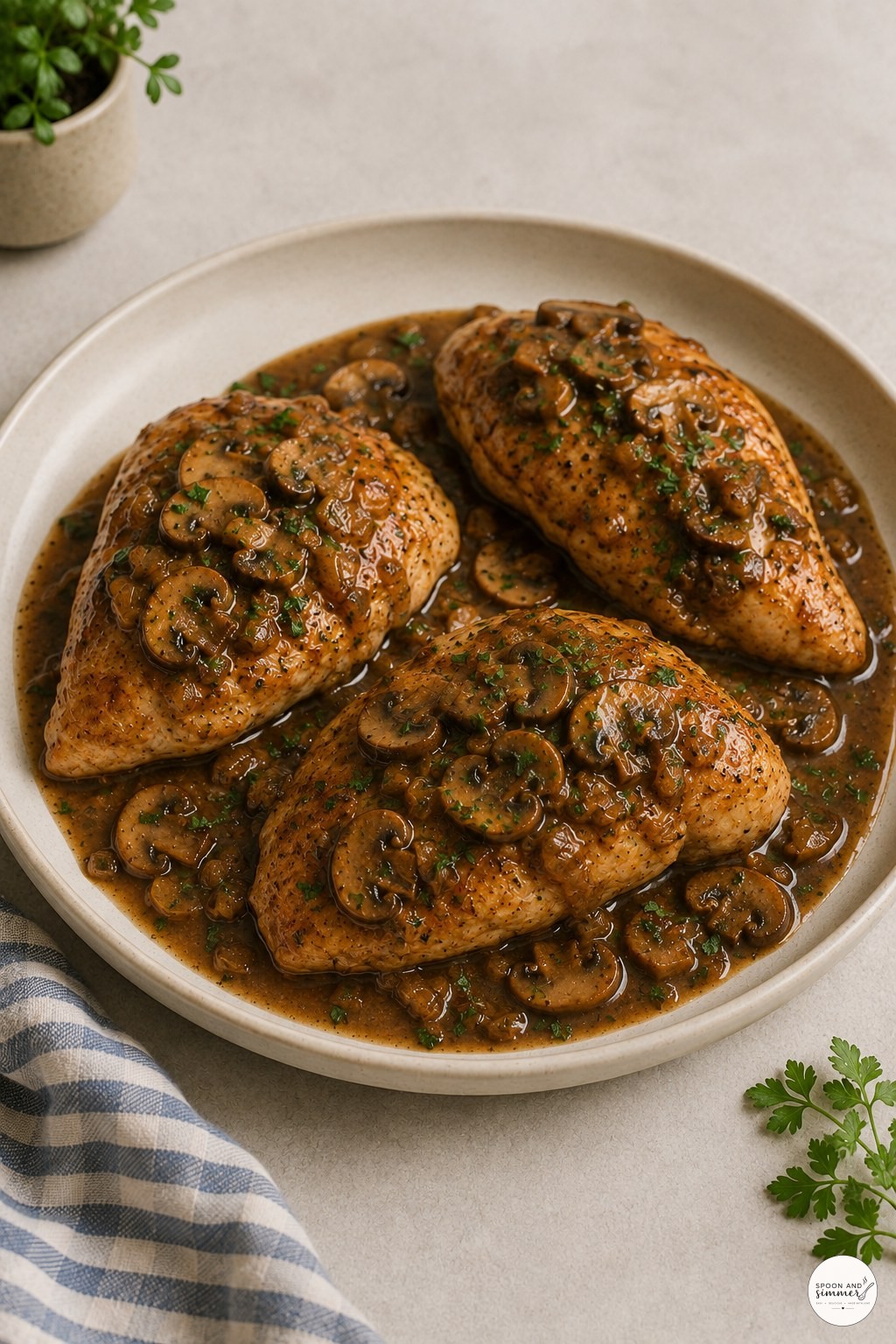 Instant Pot Chicken Marsala - The Weeknight Version That