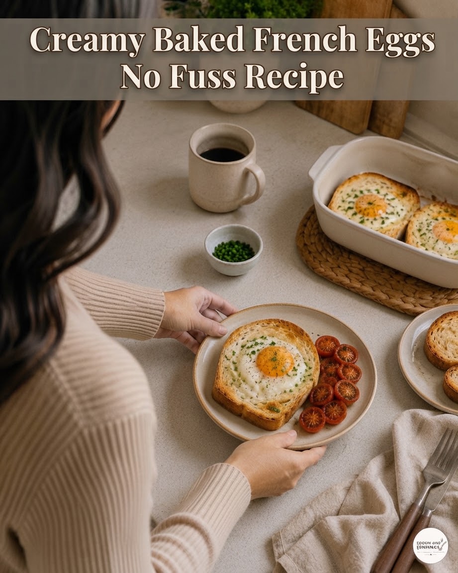 Creamy Baked French Eggs No Fuss Recipe