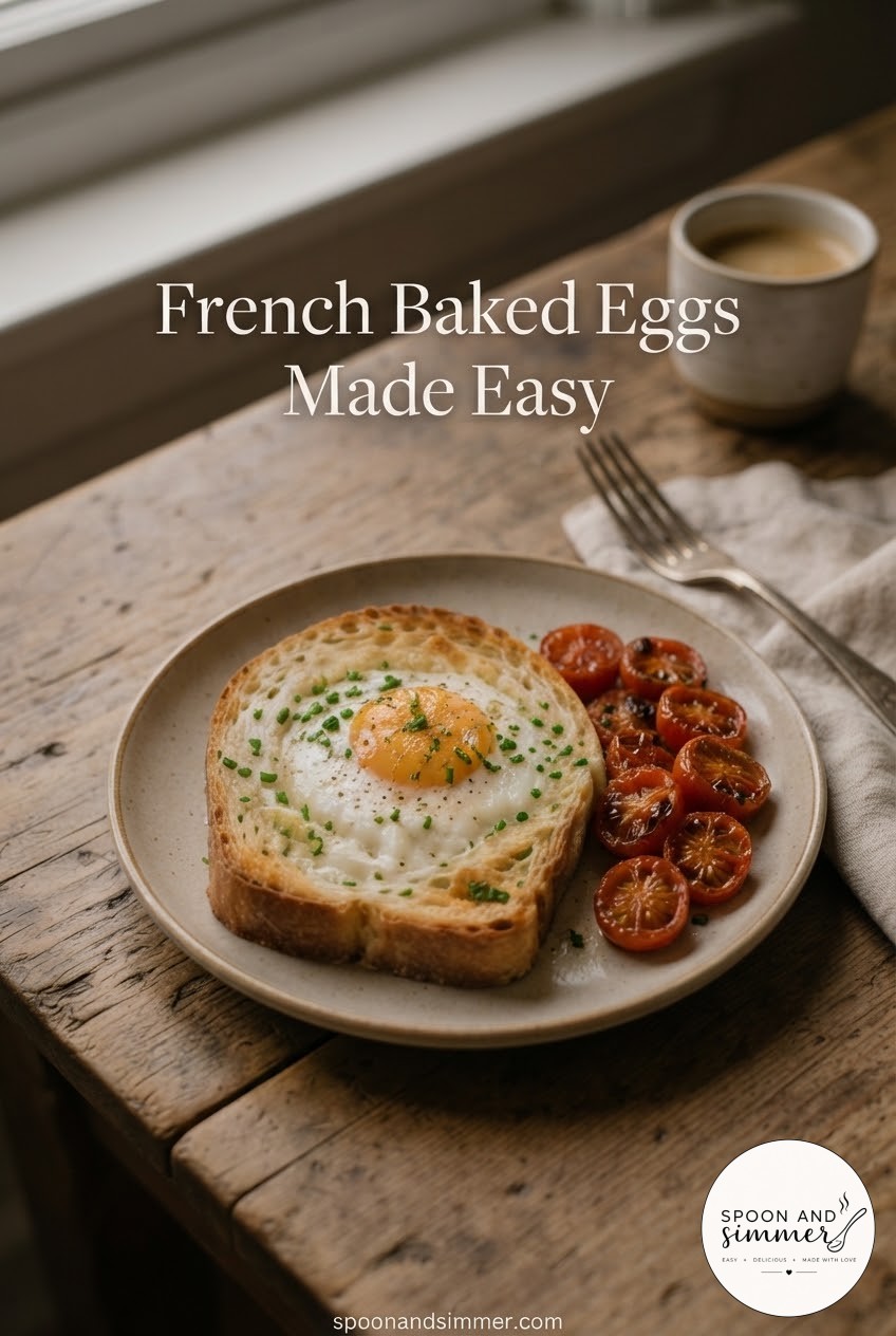 French Baked Eggs Made Easy