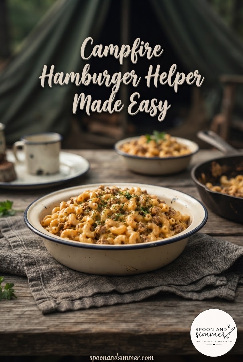 Campfire Hamburger Helper Made Easy