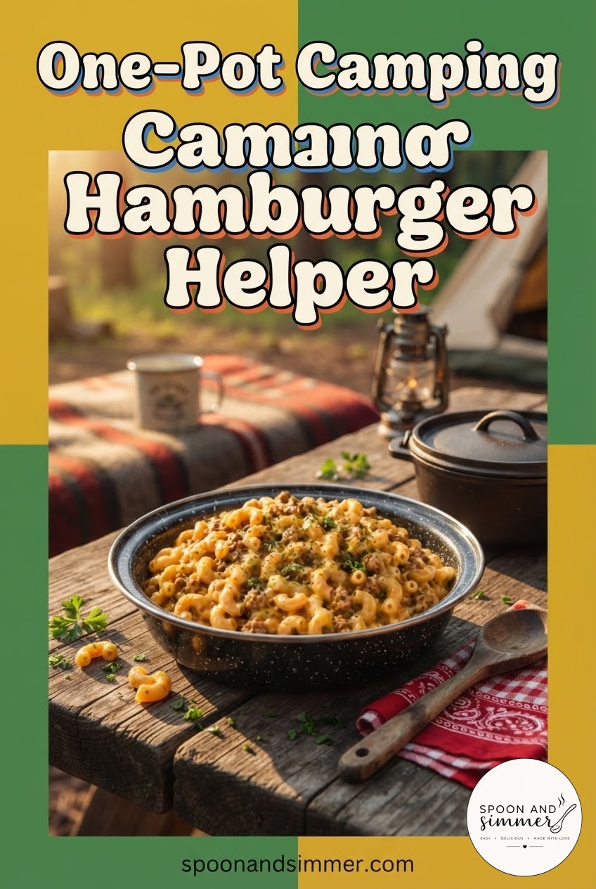 One-Pot Camping Hamburger Helper