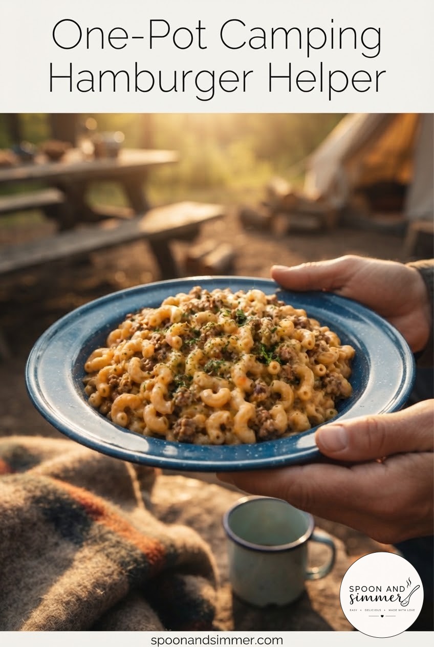 One-Pot Camping Hamburger Helper