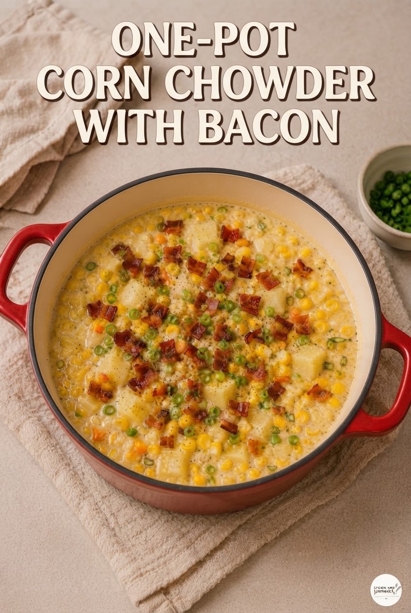One-Pot Corn Chowder With Bacon