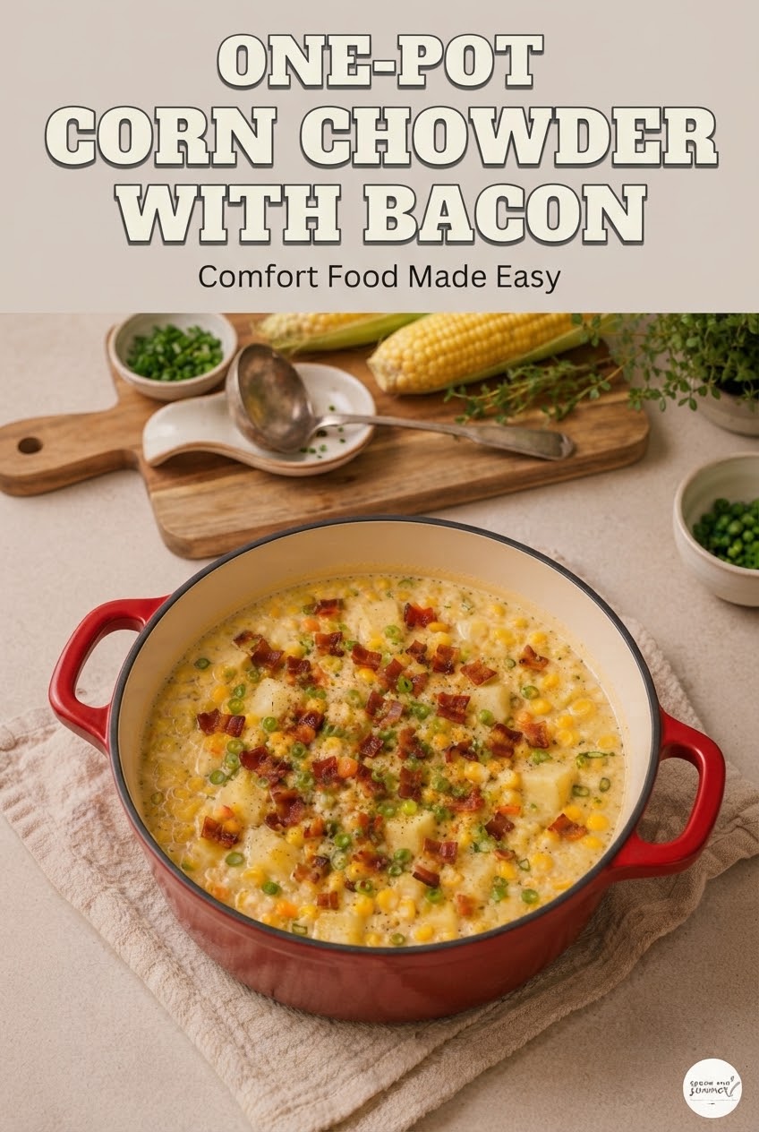 One-Pot Corn Chowder With Bacon