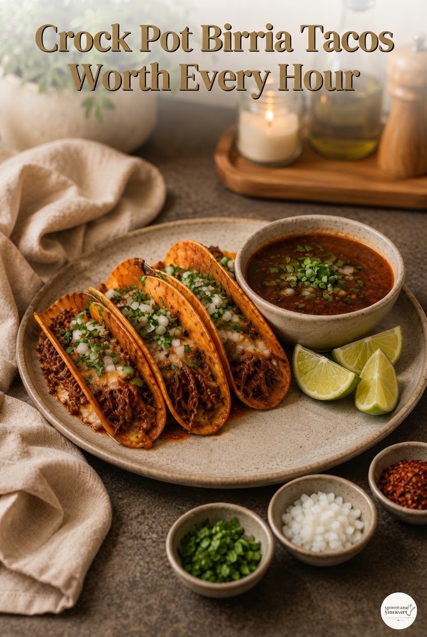 Crock Pot Birria Tacos Worth Every Hour