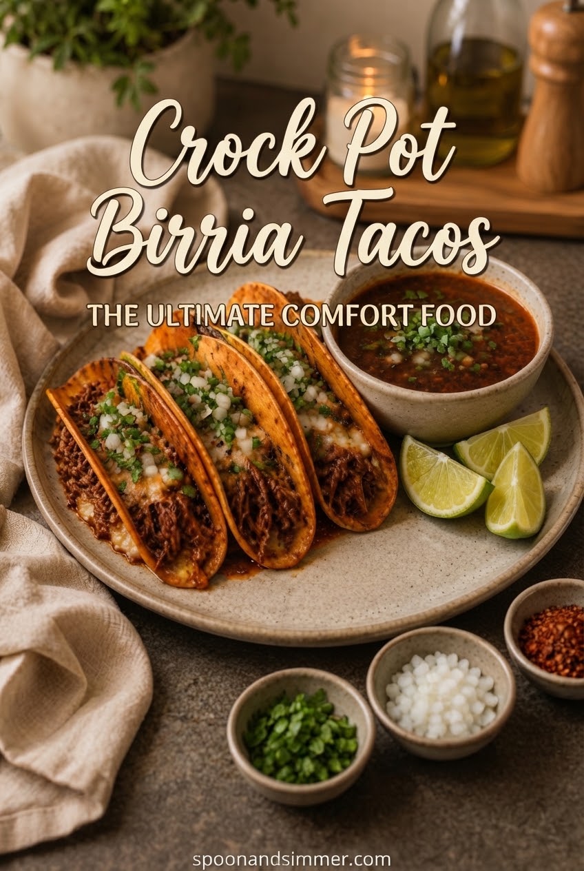 Crock Pot Birria Tacos