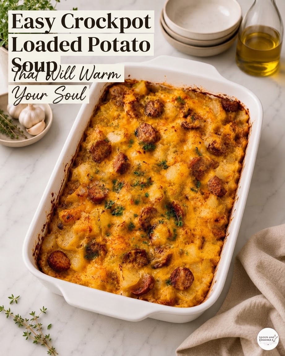 Easy Crockpot Loaded Potato Soup That Will Warm Your Soul