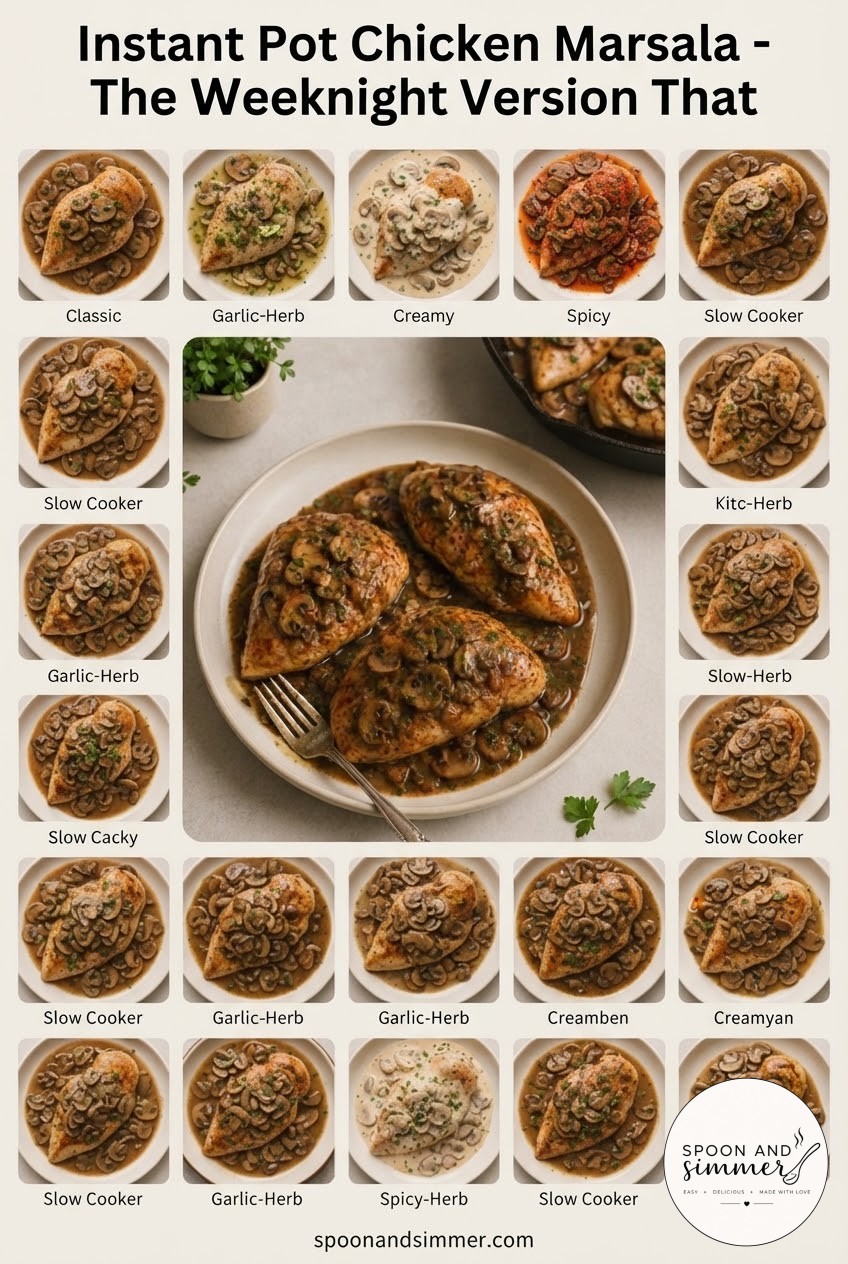 Instant Pot Chicken Marsala - The Weeknight Version That