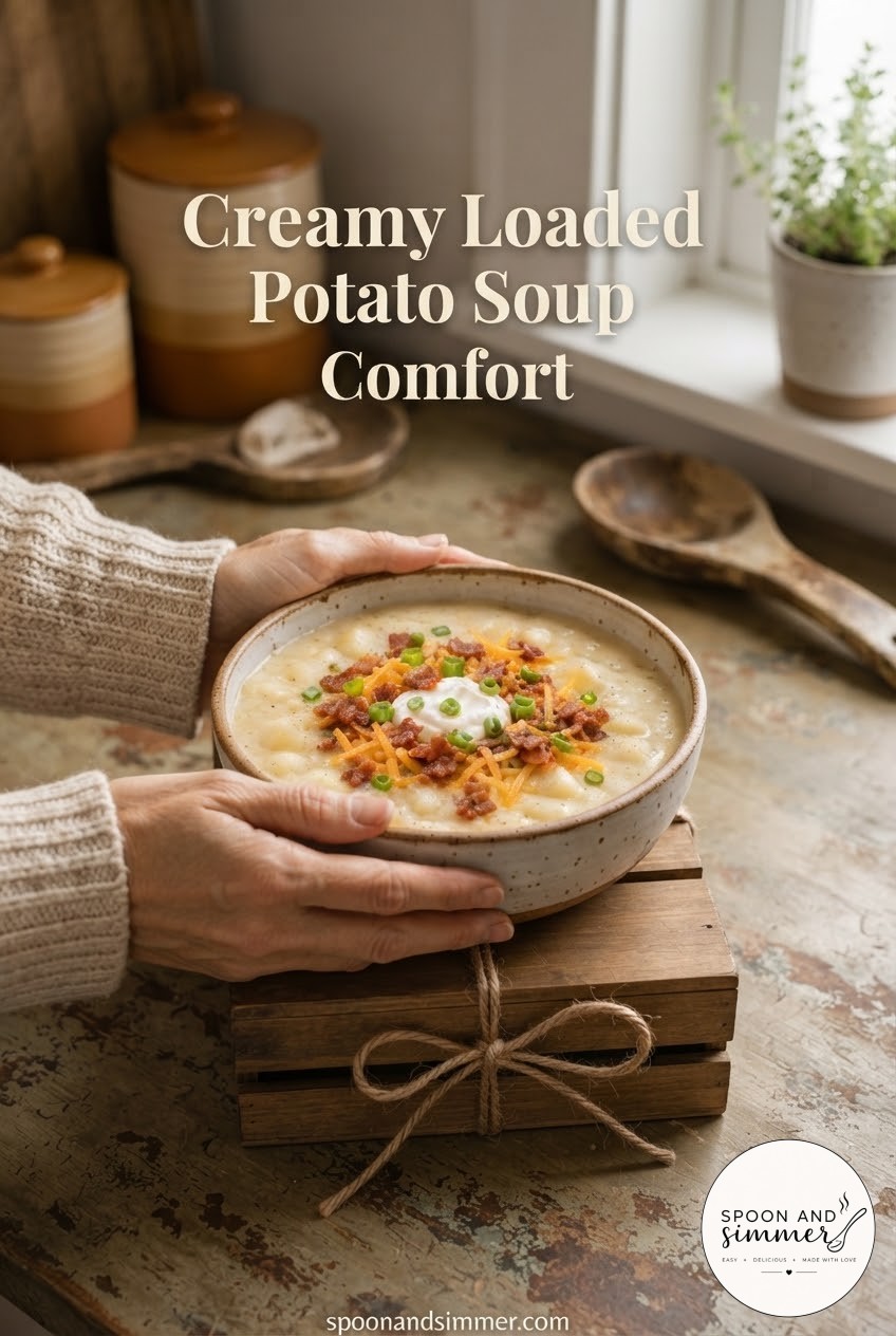 Creamy Loaded Potato Soup Comfort