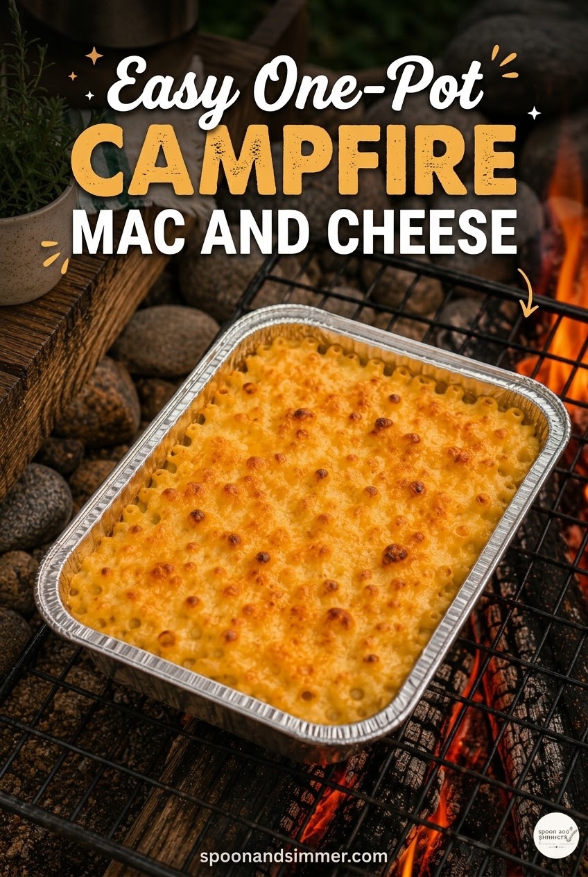 Easy One-Pot Campfire Mac and Cheese