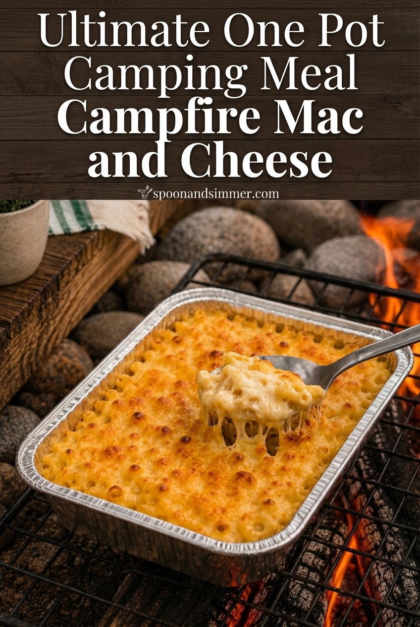 Ultimate One Pot Camping Meal Campfire Mac and Cheese