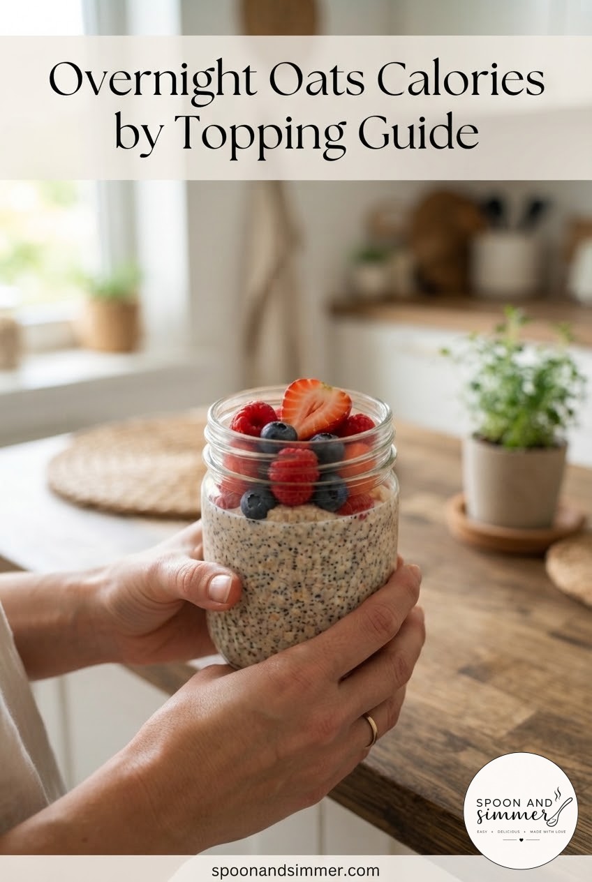 Overnight Oats Calories by Topping Guide