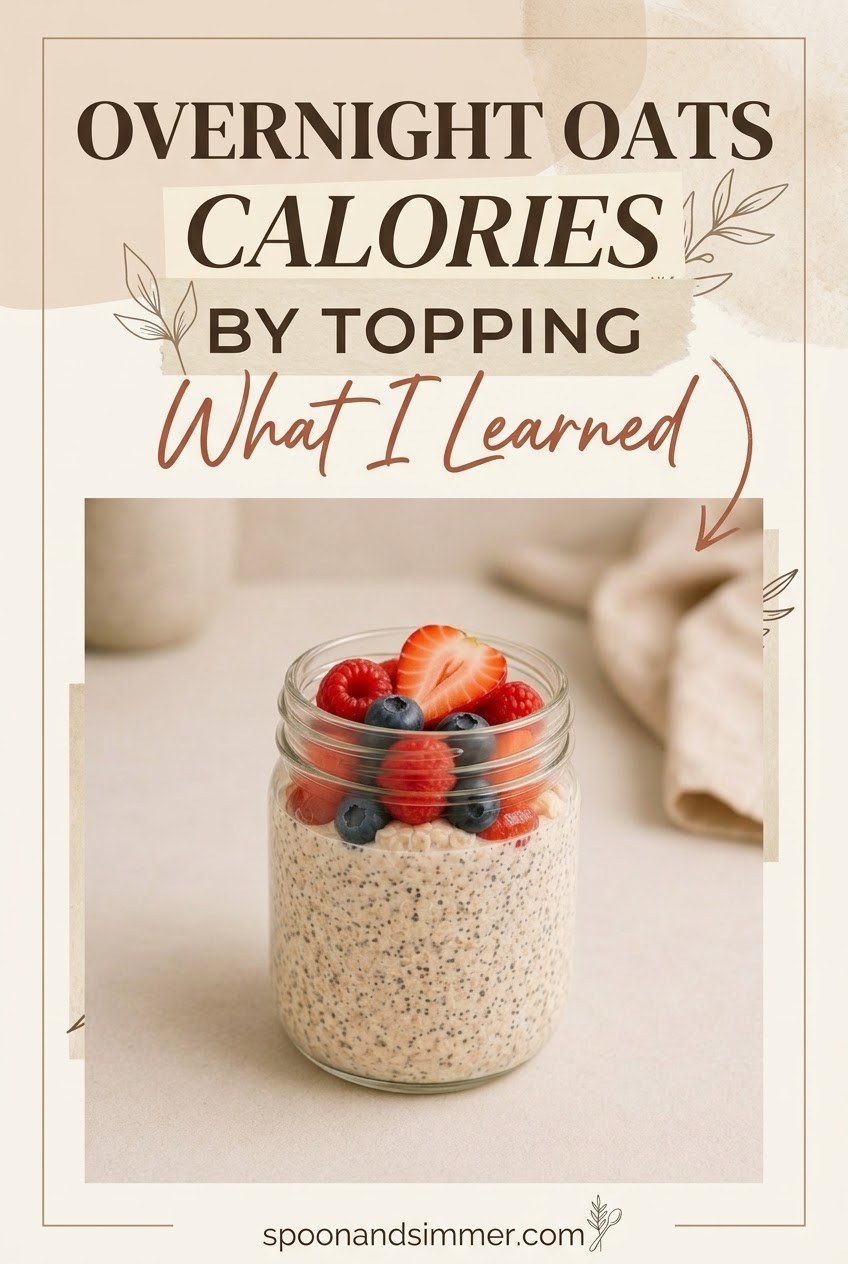 Overnight Oats Calories By Topping - What I Learned
