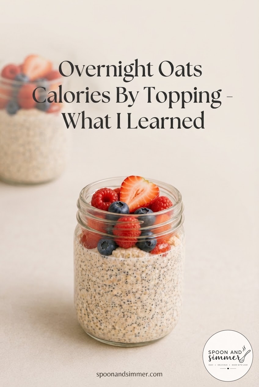 Overnight Oats Calories By Topping - What I Learned