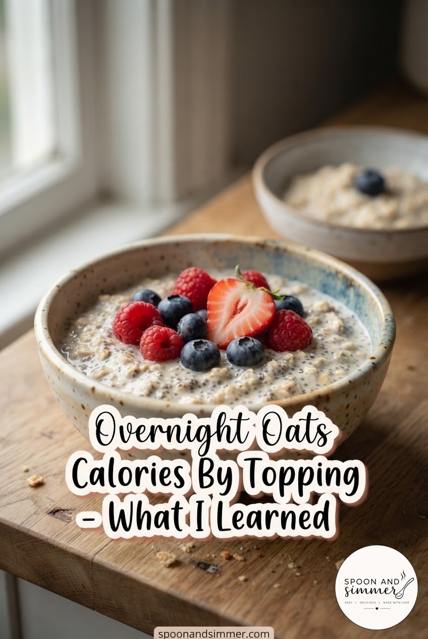 Overnight Oats Calories By Topping - What I Learned