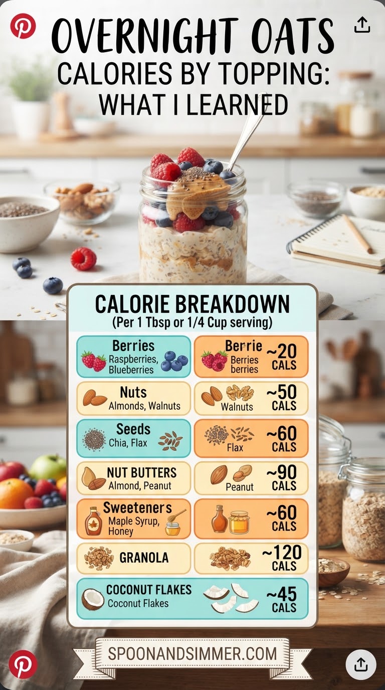 Overnight Oats Calories By Topping: What I Learned