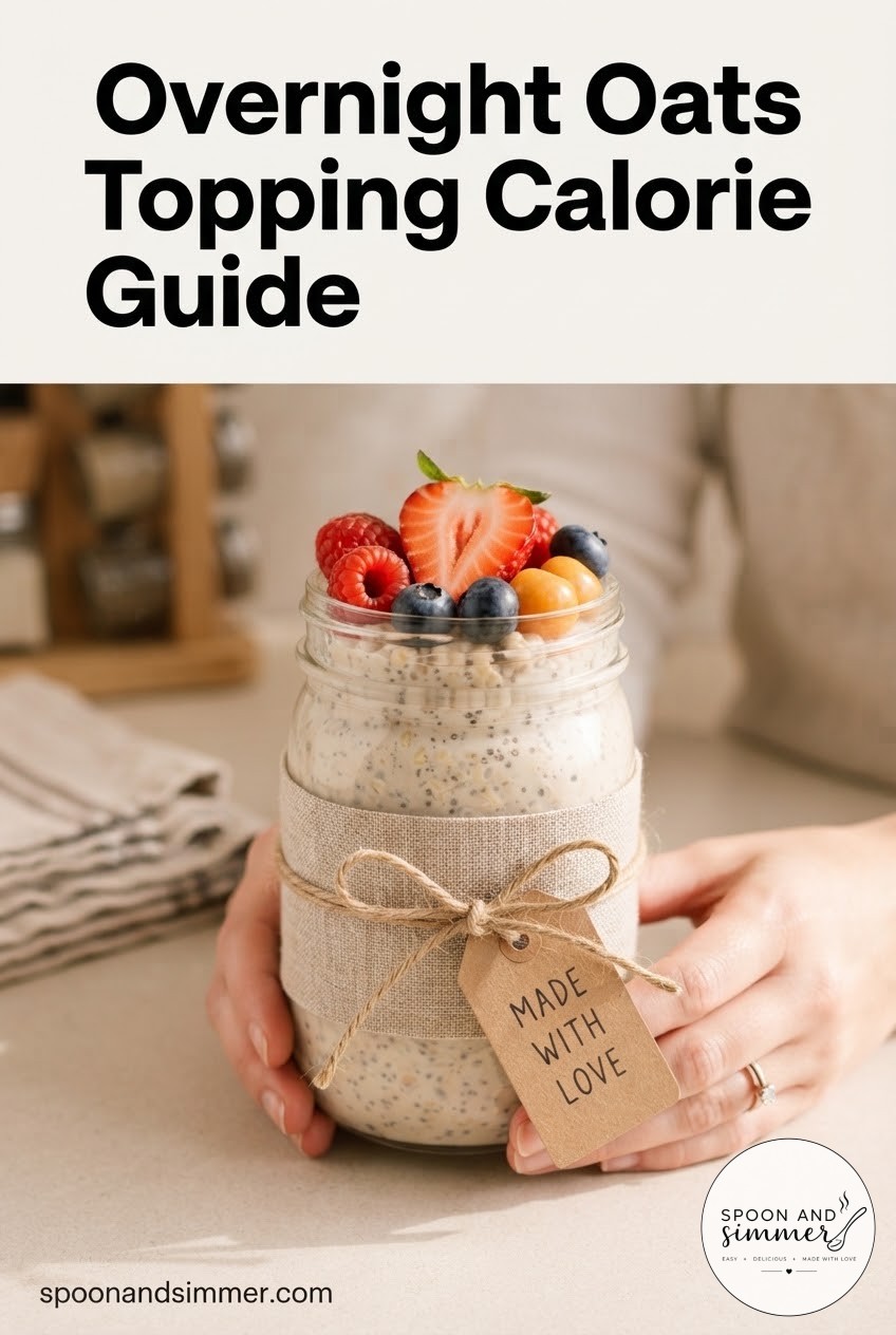 Overnight Oats Topping Calorie Guide