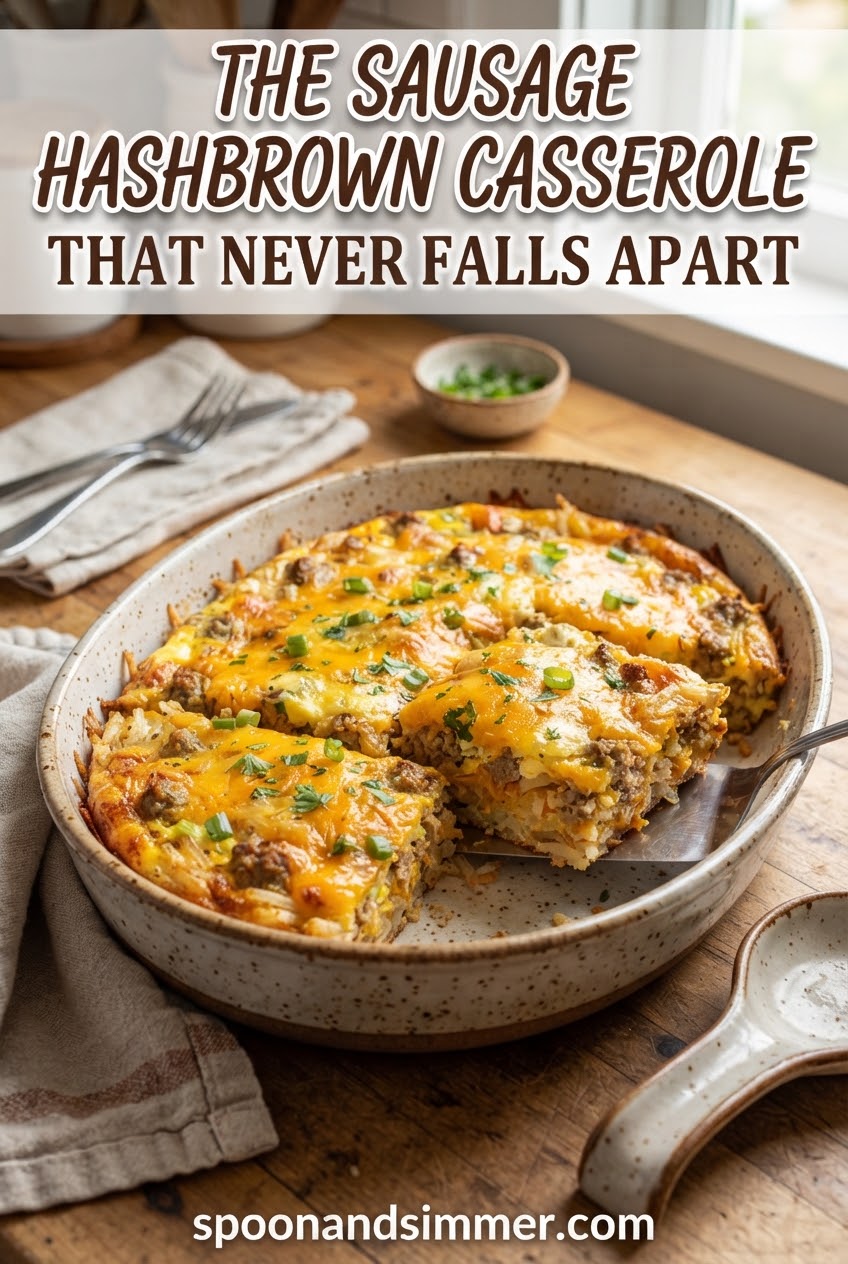 The Sausage Hashbrown Casserole That Never Falls Apart