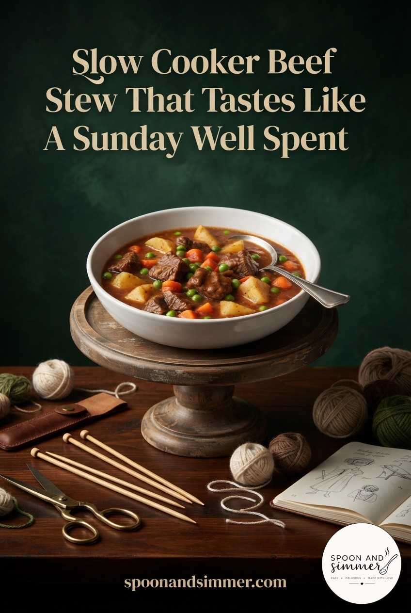 Slow Cooker Beef Stew That Tastes Like A Sunday Well Spent