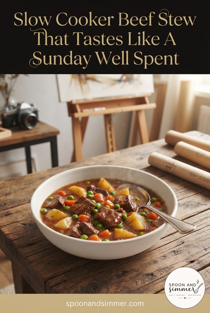 Slow Cooker Beef Stew That Tastes Like A Sunday Well Spent