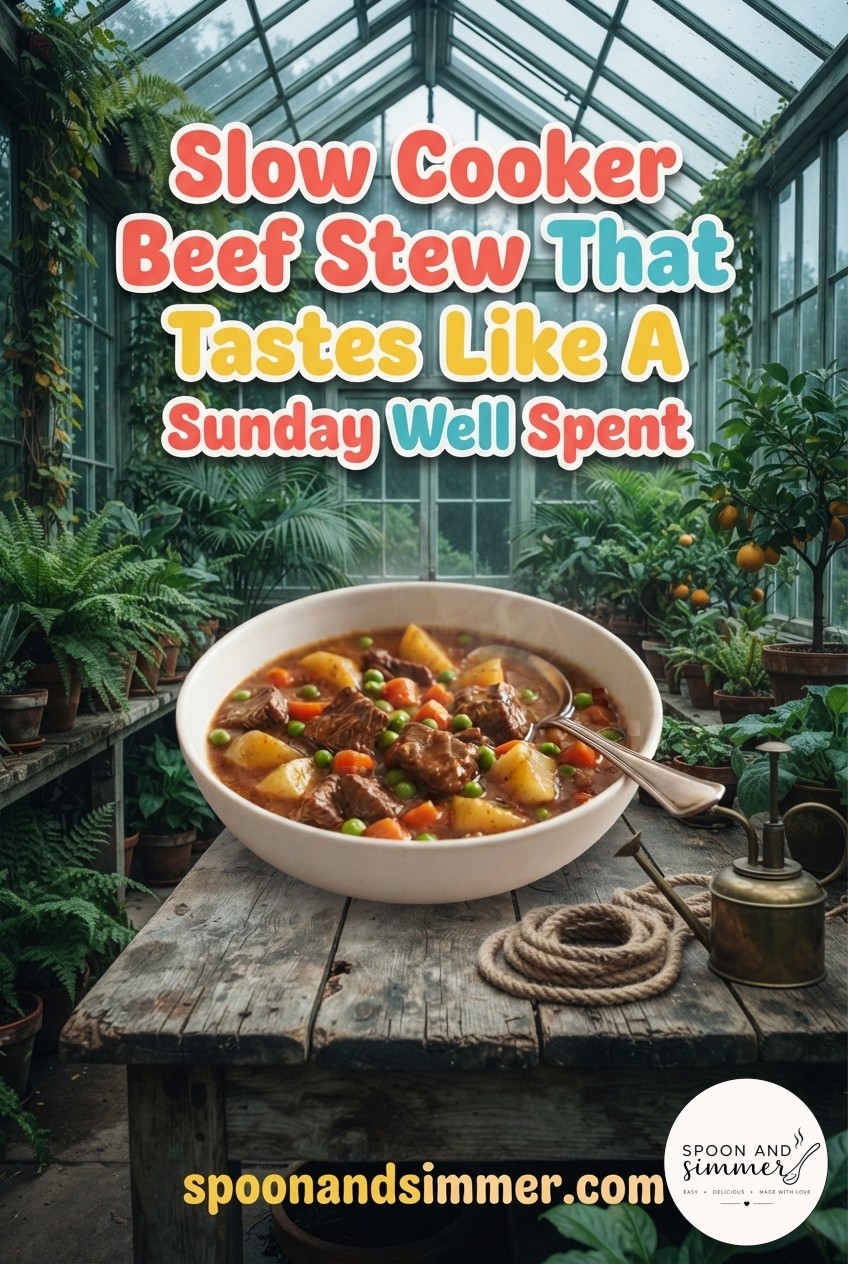 Slow Cooker Beef Stew That Tastes Like A Sunday Well Spent