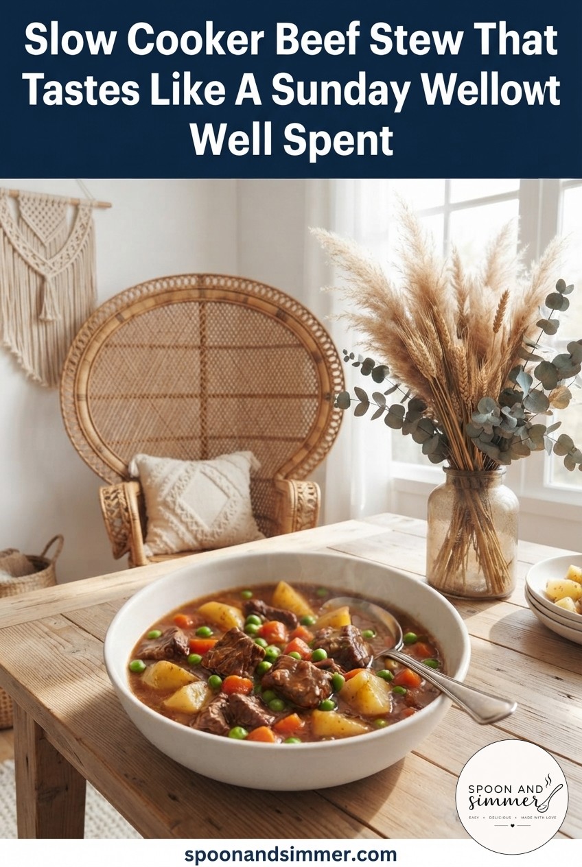 Slow Cooker Beef Stew That Tastes Like A Sunday Well Spent