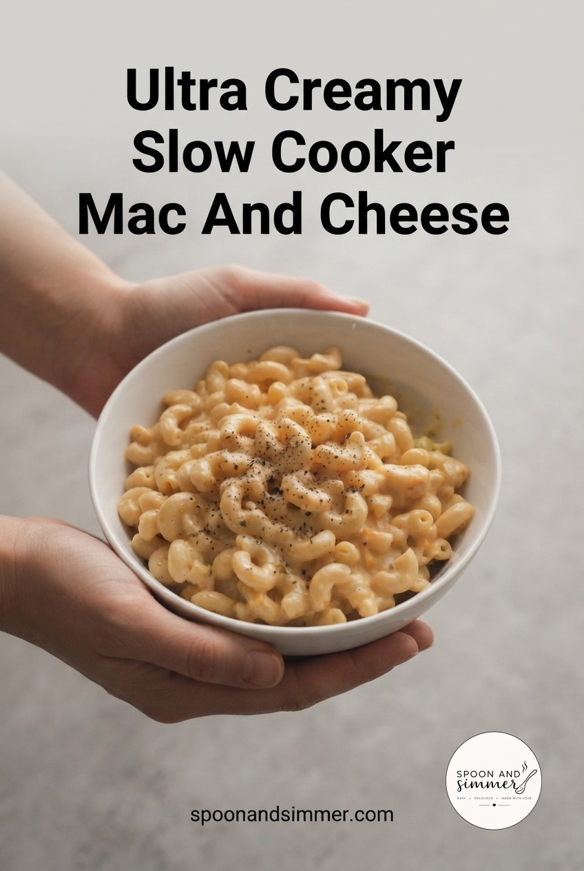 Ultra Creamy Slow Cooker Mac And Cheese