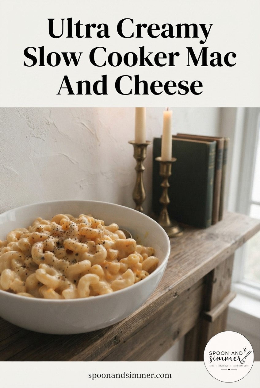 Ultra Creamy Slow Cooker Mac And Cheese