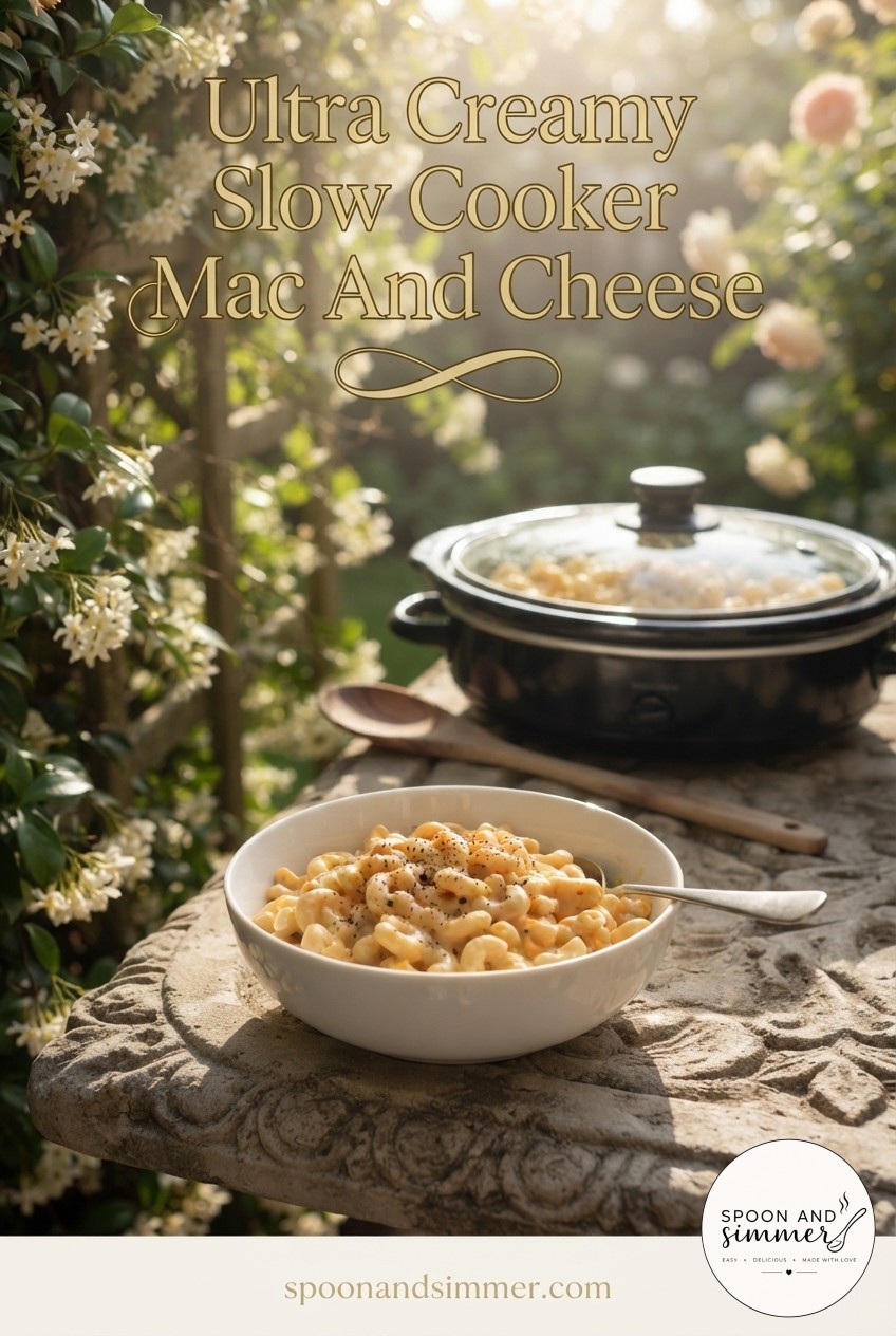 Ultra Creamy Slow Cooker Mac And Cheese