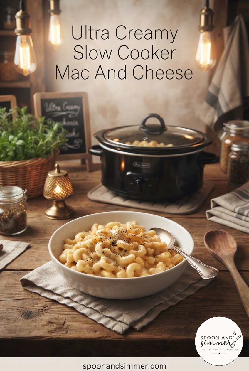 Ultra Creamy Slow Cooker Mac And Cheese