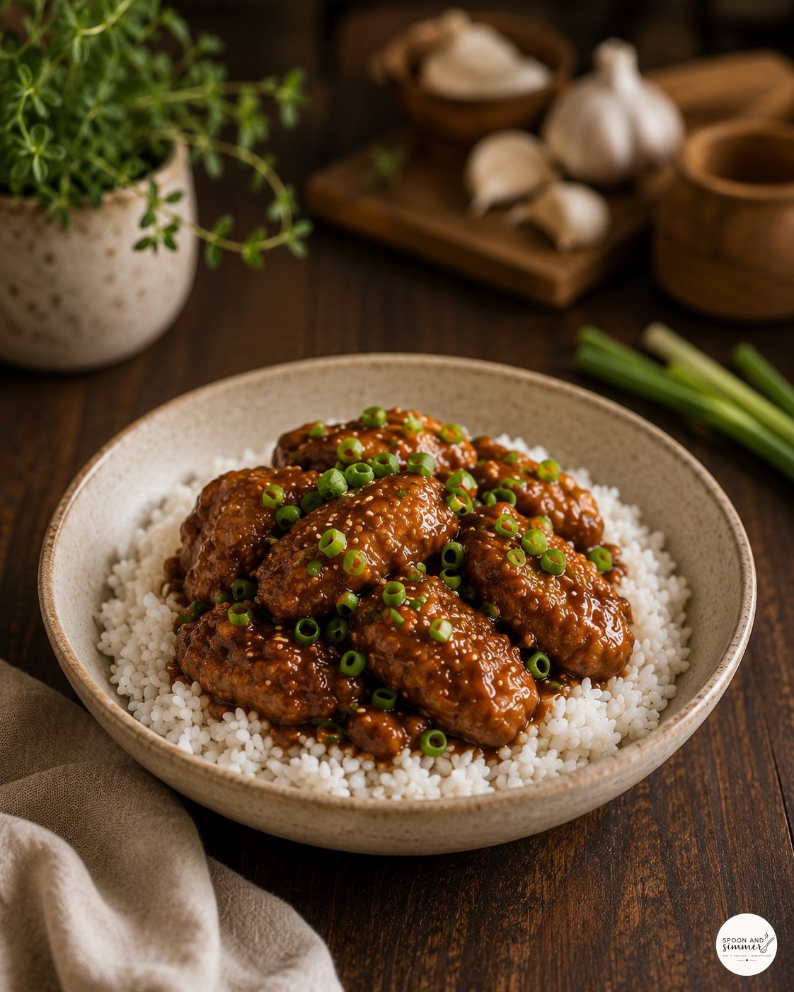 Slow Cooker Honey Garlic Chicken